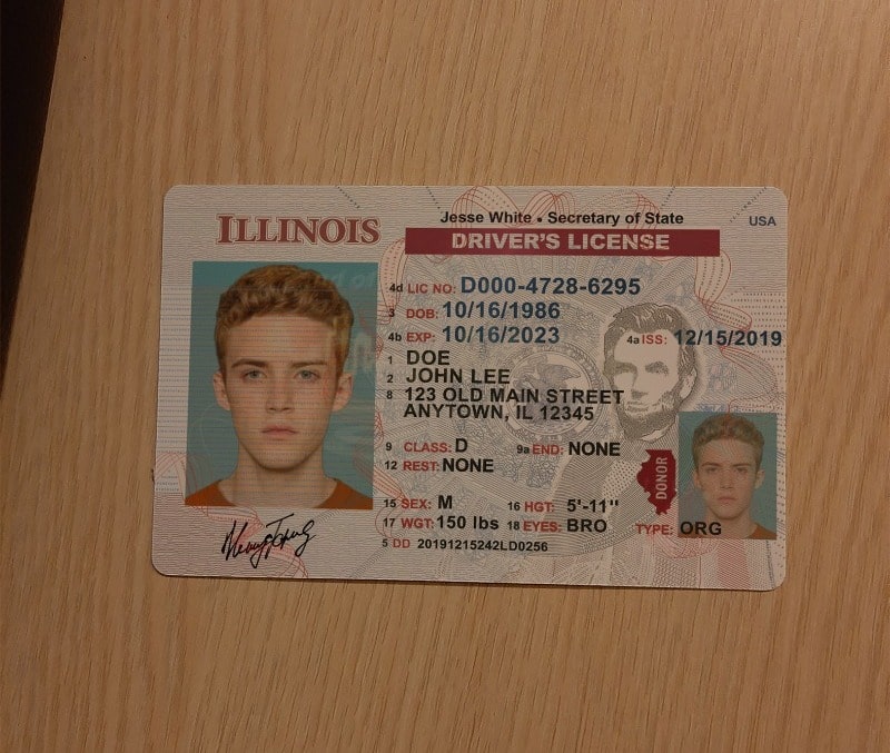 Illinois Driver's License - Buy Illinois Fake Driver's License online