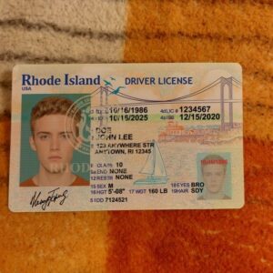 Rhode island driver license