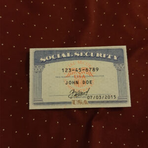Buy Fake Social Security card