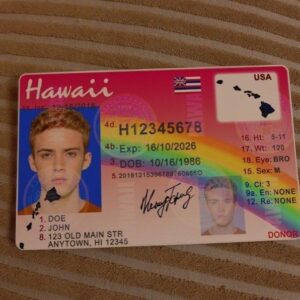 Hawaii Driver's License