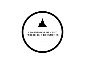Legitvendor logo. Illinois Fake Drivers License front and back