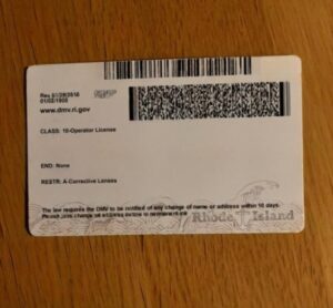 Buy Fake Rhode Island Drivers License