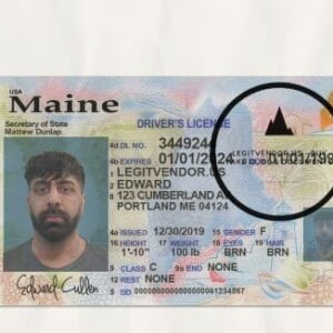 Buy Maine Drivers License Fake front