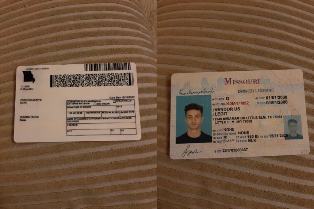 Missouri Driver’s License Not for REAL ID Purposes Buy Missouri Fake Drivers License - Missouri Driver’s License Not for REAL ID Purposes