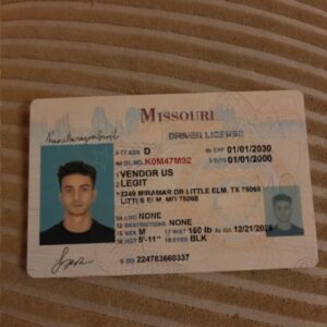 Buy Missouri Fake Drivers License