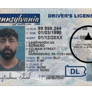 Buy Pennsylvania Fake Drivers License front