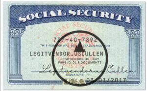 Buy a Fake Social Security Card online