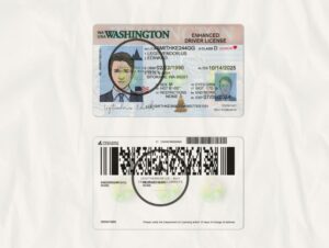 Buy a Washington Drivers License scan