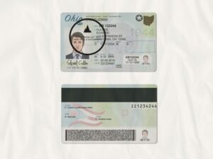 Buy an Ohio Drivers License front and back