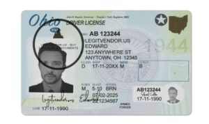 Buy an Ohio Drivers License front