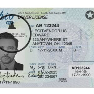 Buy an Ohio Drivers License front