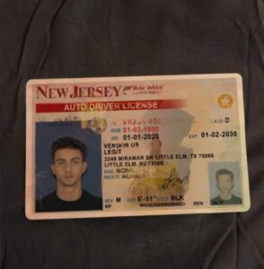 New Jersey Drivers License New Jersey Drivers License