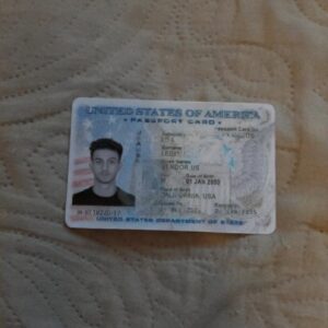 Fake Passport Card For Sale