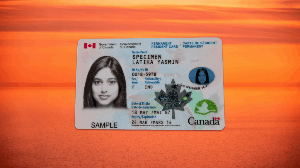 canada permanent resident card number Buy canada permanent residency