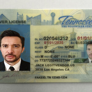 Tennessee Fake Drivers License