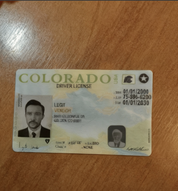 Buy Fake Colorado Drivers License - Easiest State ID To Replicate
